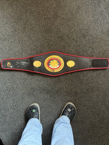Manny pacquiao autographed - manny,